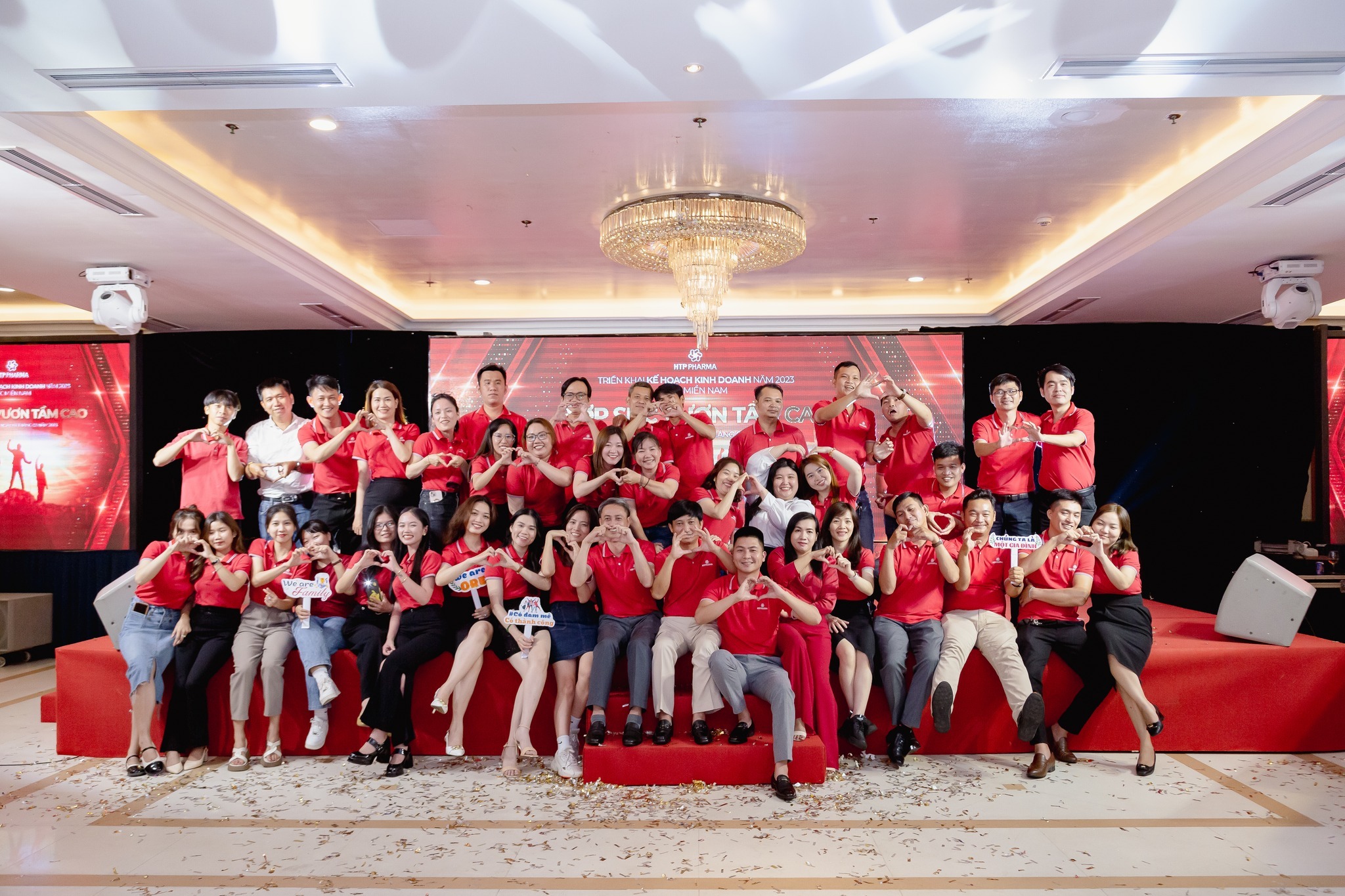 The HTP Pharma team — a young, dynamic, close-knit environment